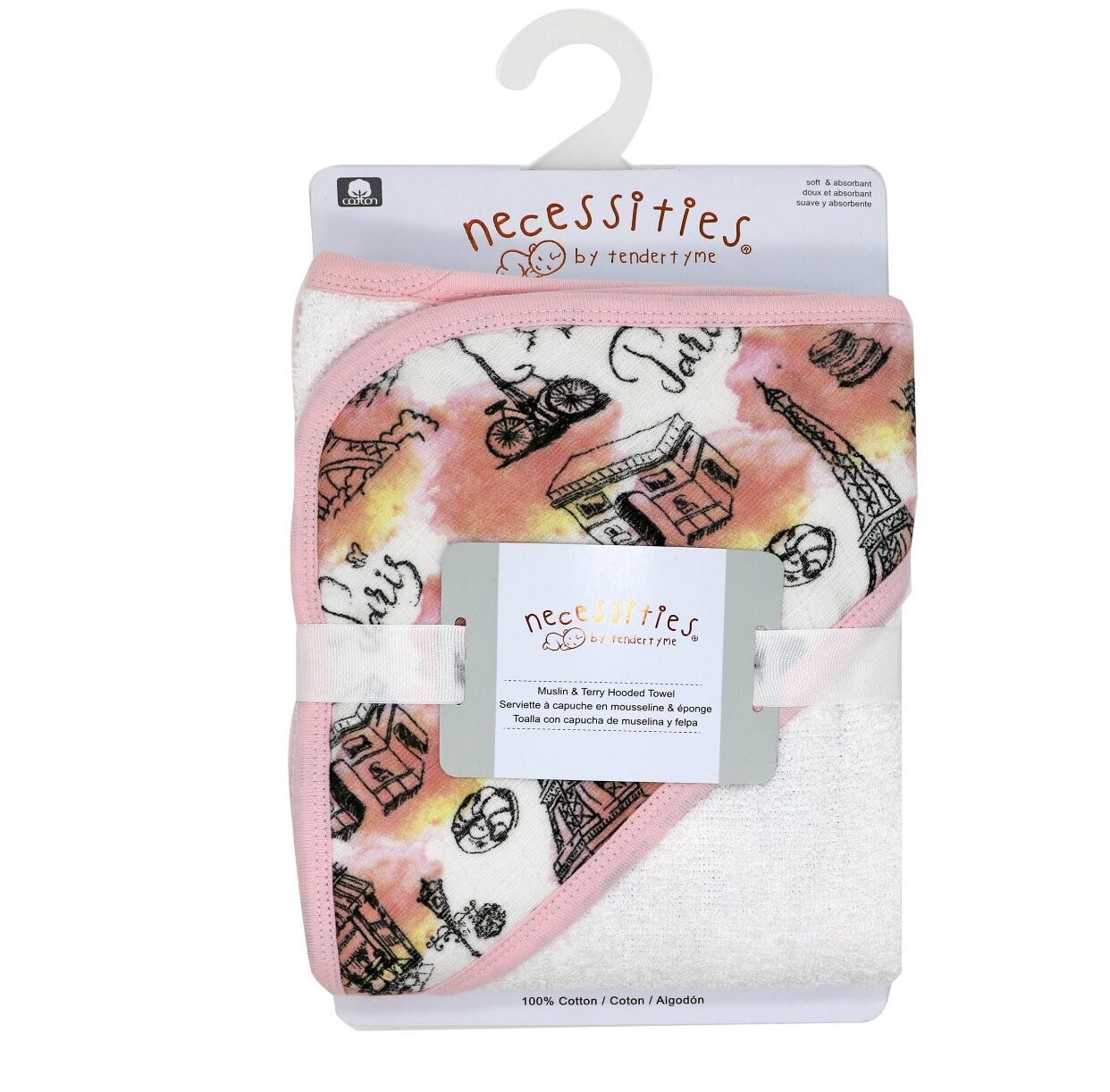 Paris Hooded Towel