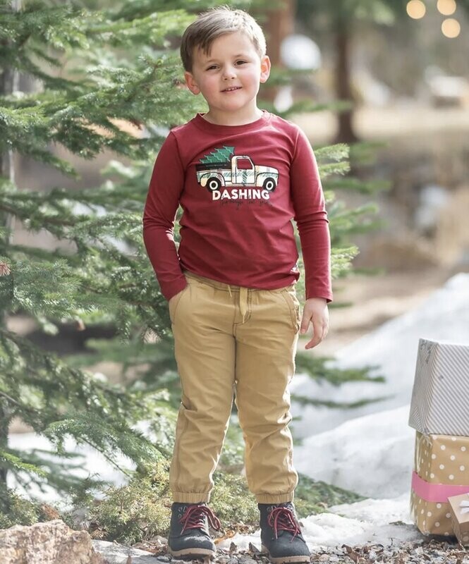 Dashing Through The Snow LS Tee