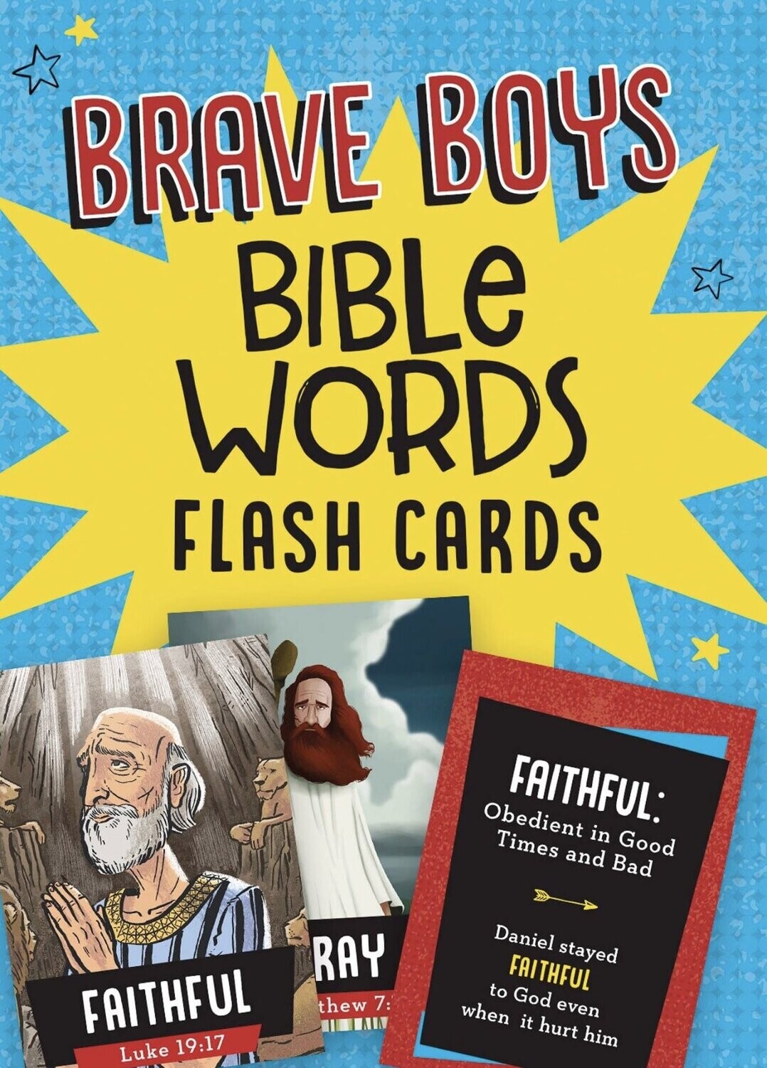 Brave Boys Bible Words Flash Cards