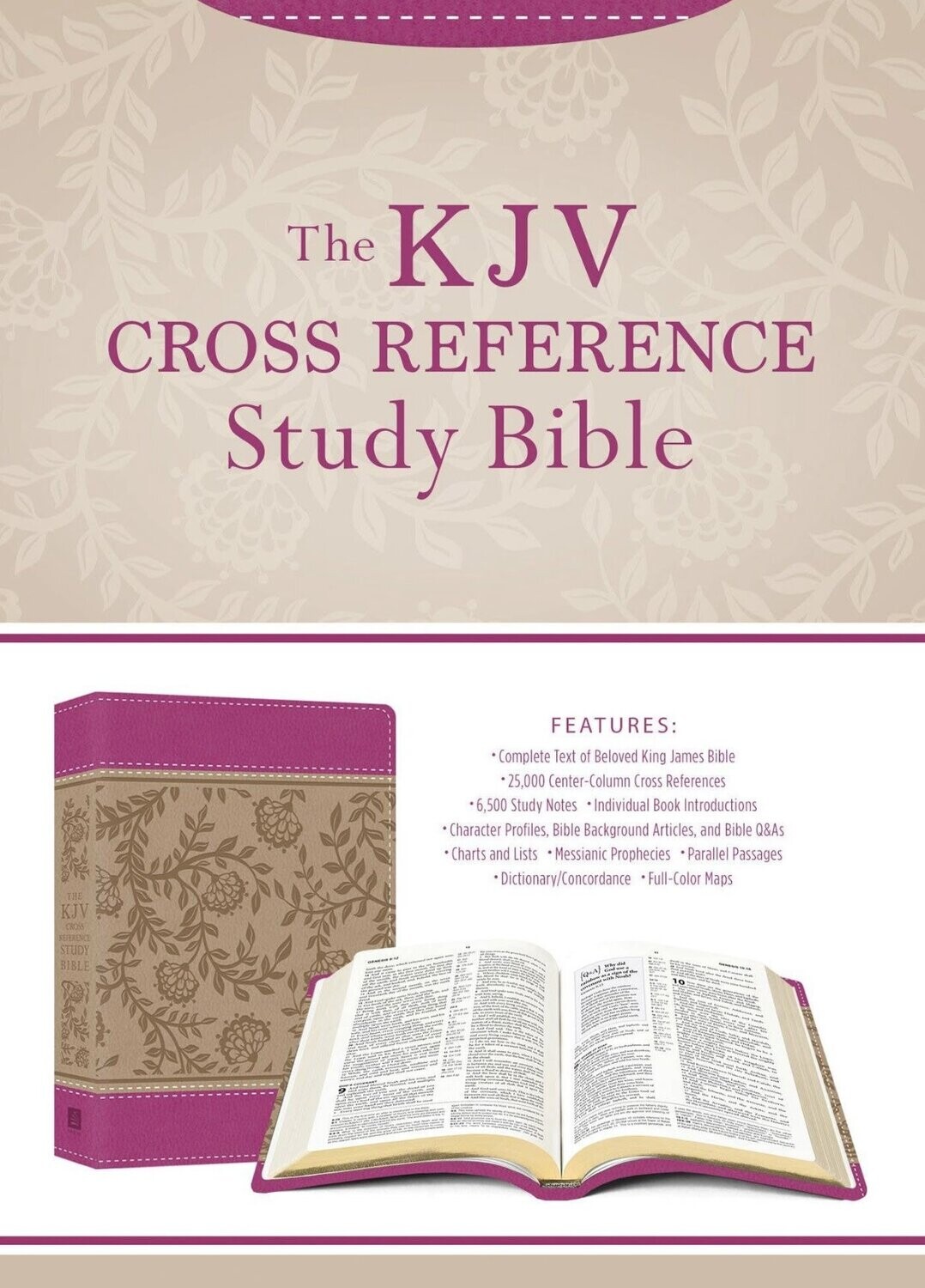 KJV Cross Reference Compact Peony Blossoms