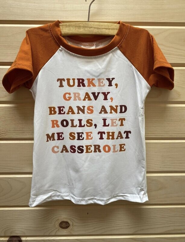 Thanksgiving Food Unisex Shirt