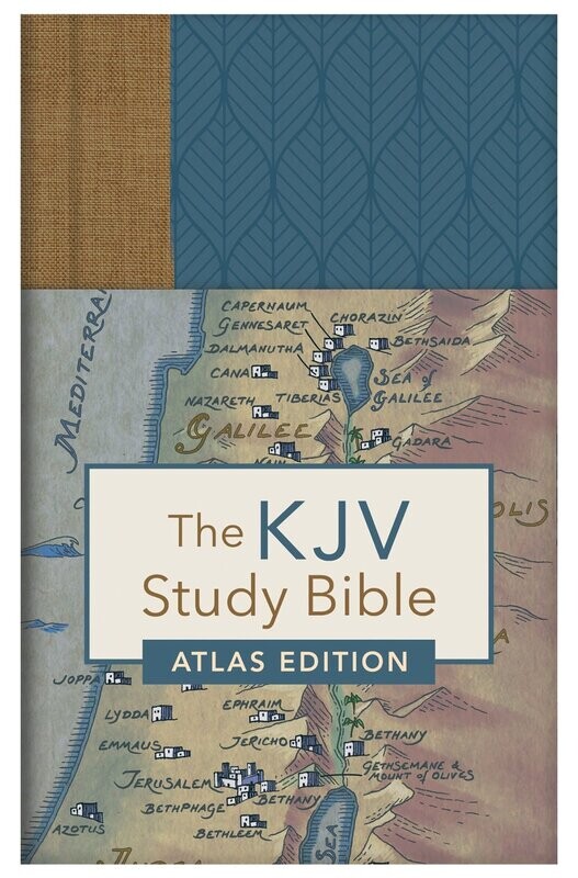 The KJV Study Bible - Atlas Edition