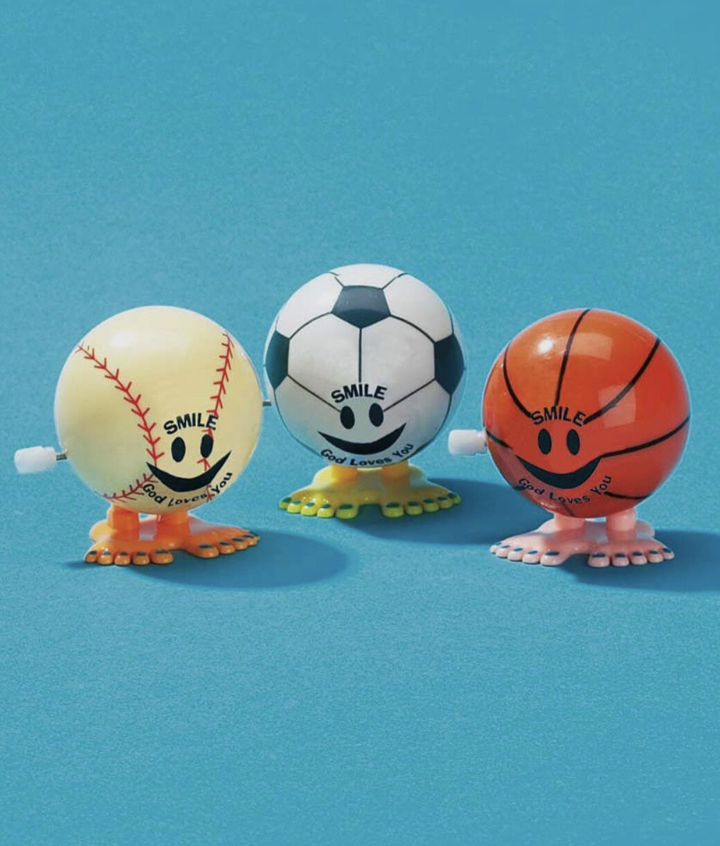 Wind Up Sports Balls