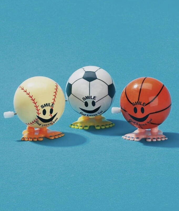 Wind Up Sports Balls
