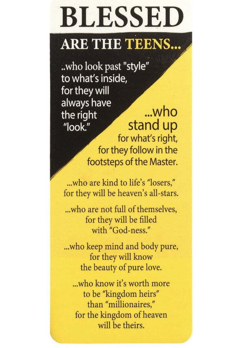 Teen Creed Bookmark