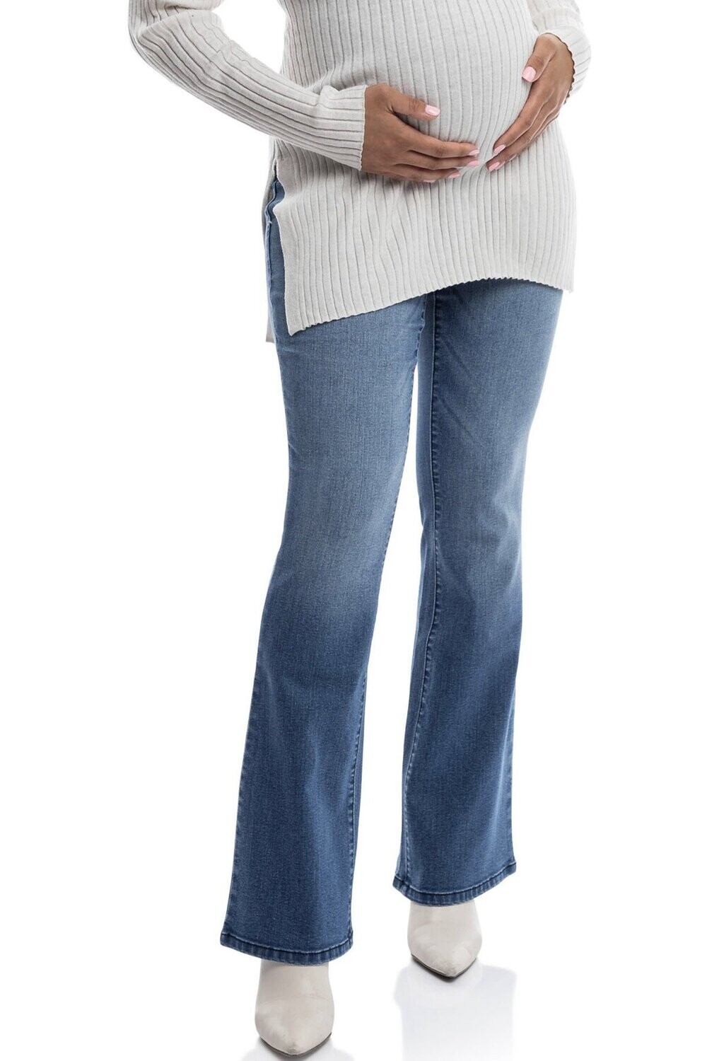Maternity 32&quot; Slim Boot w/ Bellyband