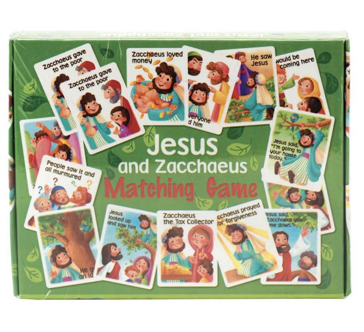 Jesus &amp; Zacchaeus Matching Game