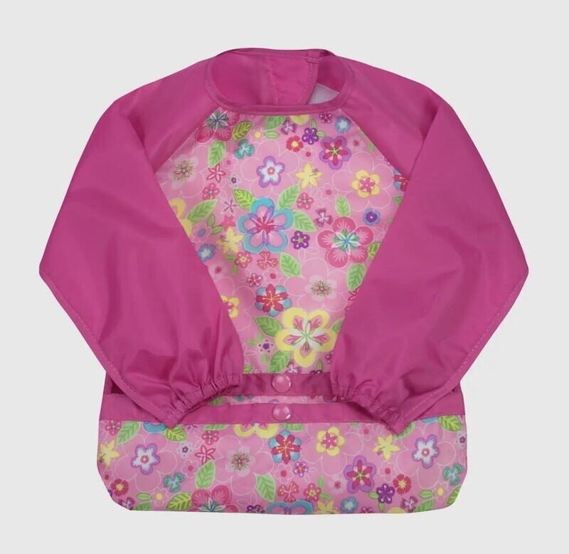 Snap &amp; Go Easy-Wear Long Sleeve Bib (2T-4T)