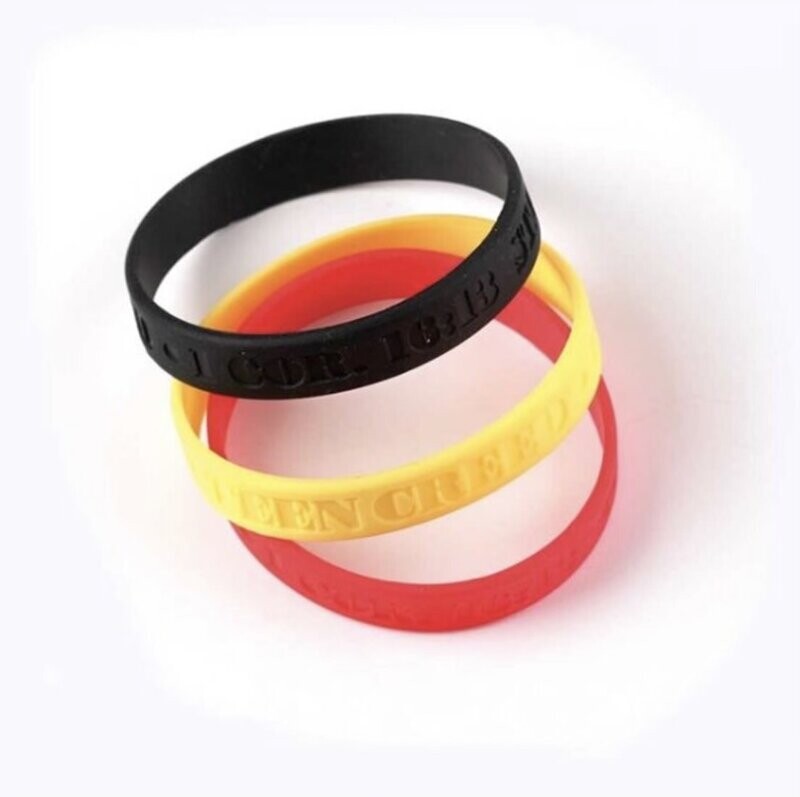 Teen Creed Silicone Bracelet - Assorted Colors