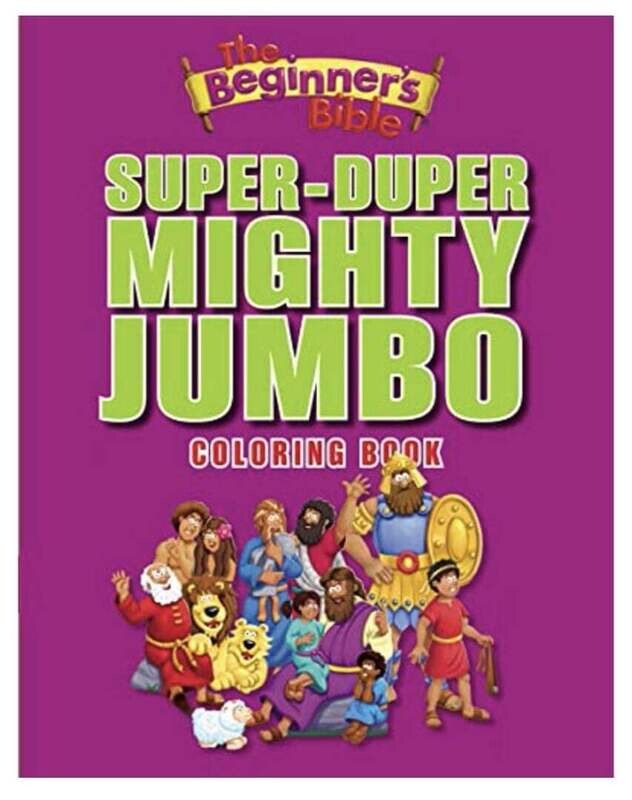 Beginner&#39;s Bible Super-Duper Mighty Jumbo Coloring Book