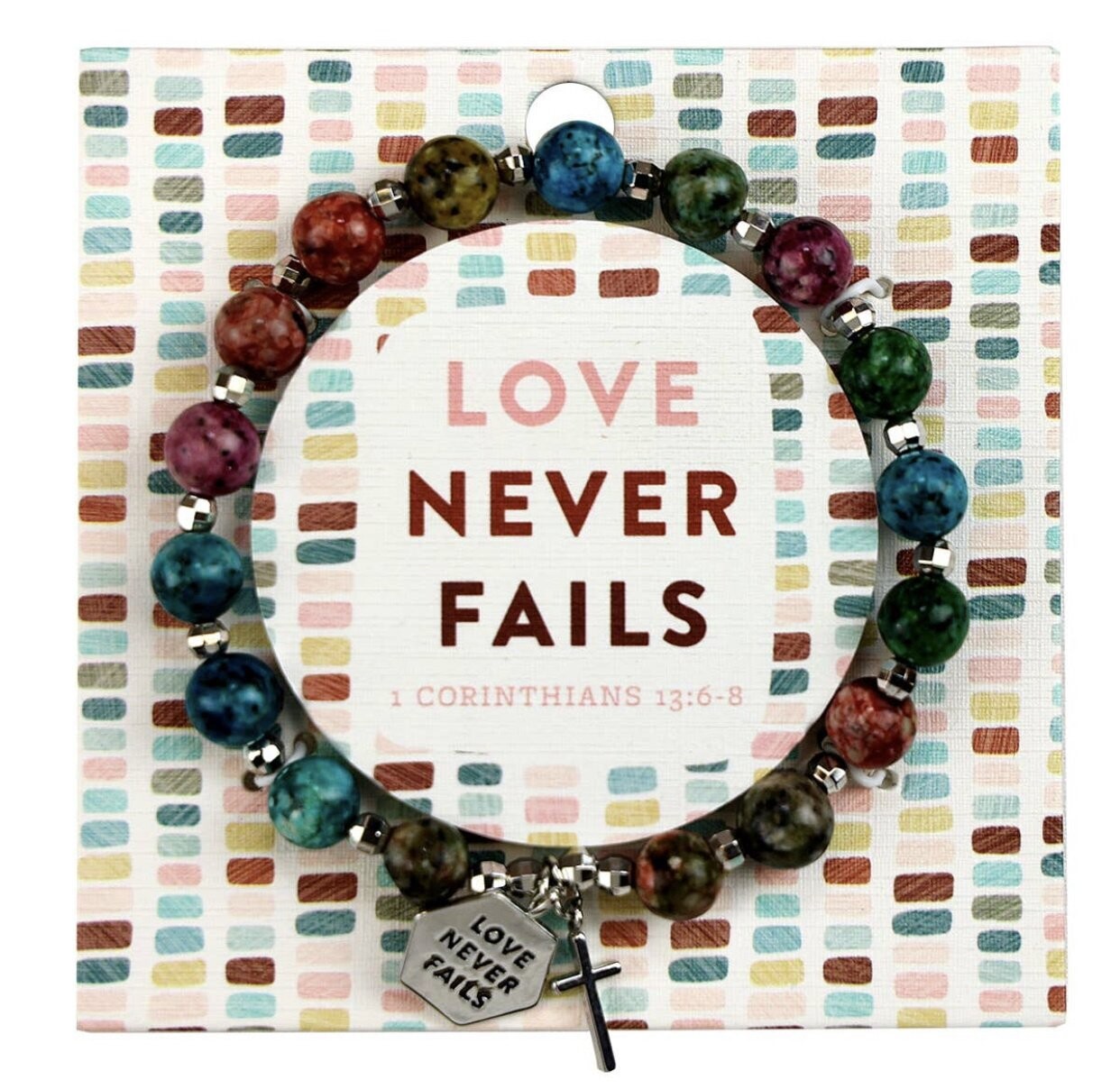 Love Never Fails Keepsake Bracelet