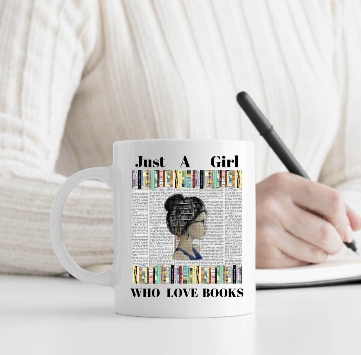 Book Lover Coffee Mug