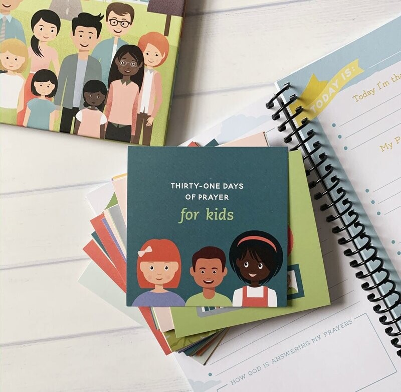 31 Days of Prayer for Kids card set