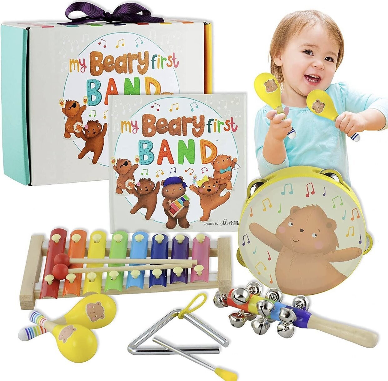 My Beary First Band gift set