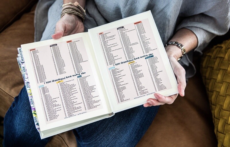 Chronological One Year Bible Reading Plan Sticker