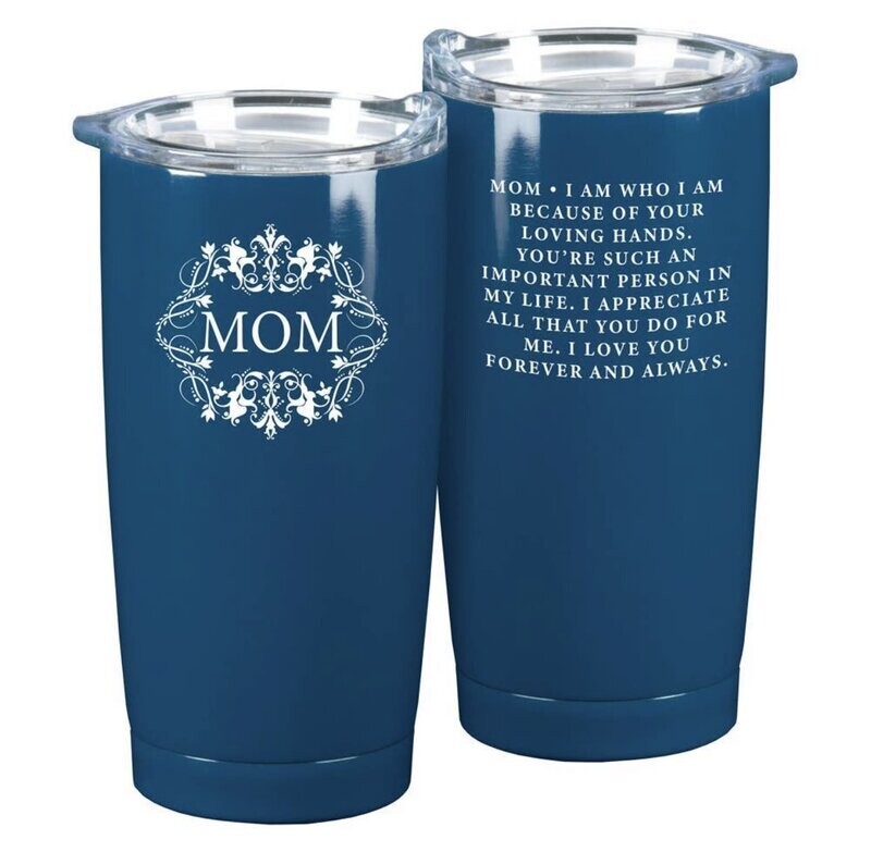 Forever &amp; Always Mom Tumbler