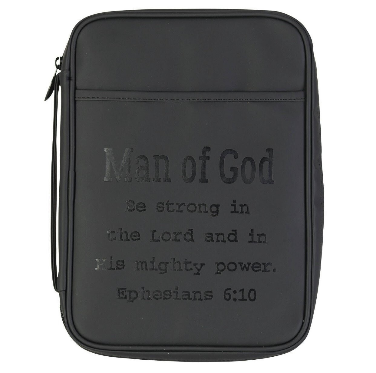 Man of God Black Bible Cover