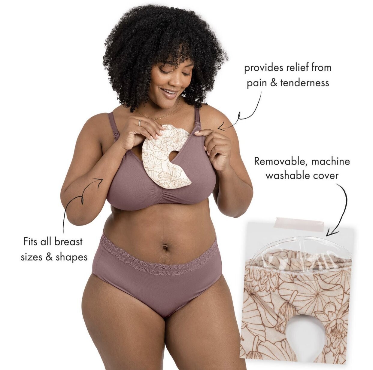 Soothing Hot/Cold Breast Gel Packs