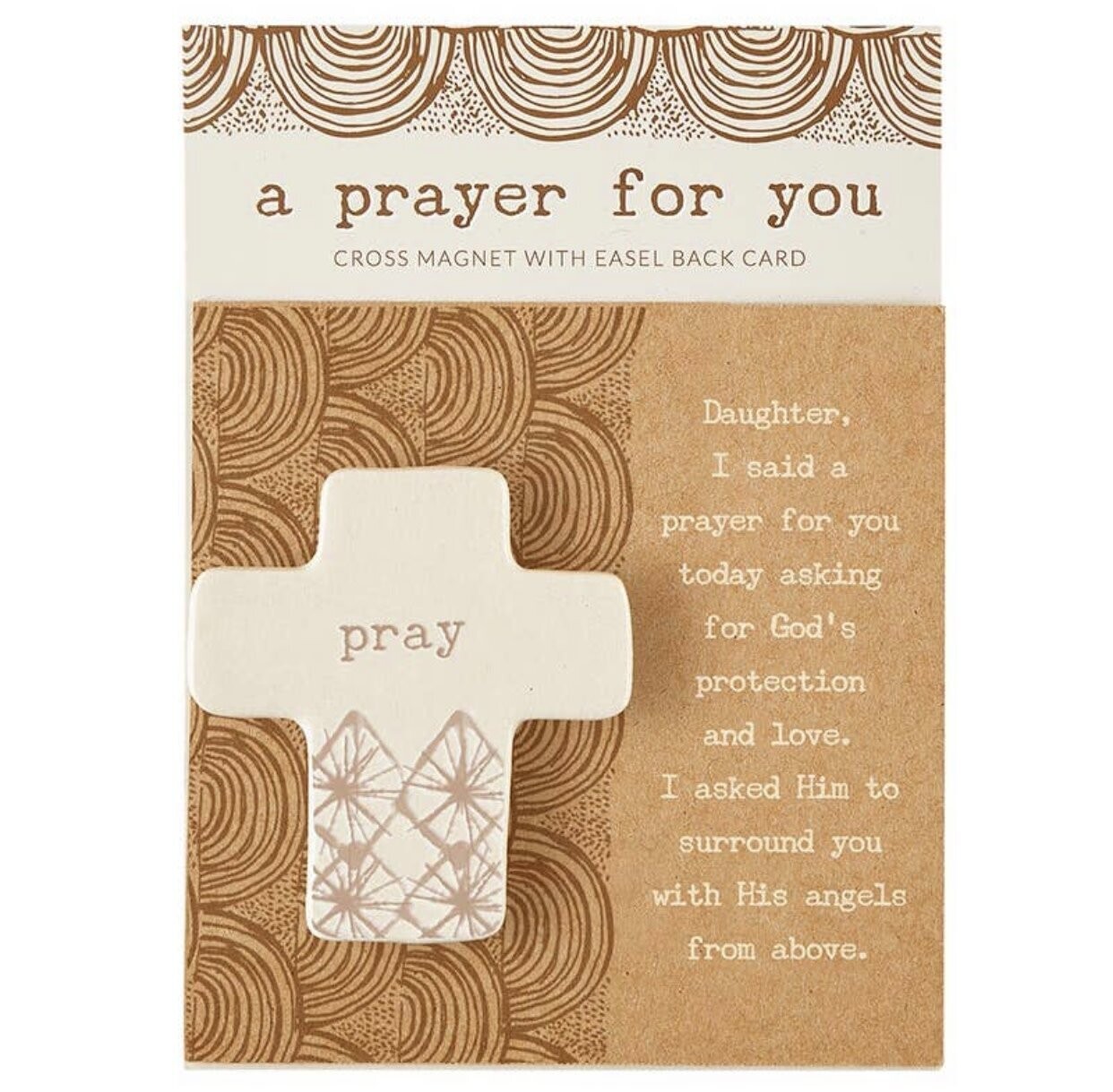 Prayer for Daughter cross magnet