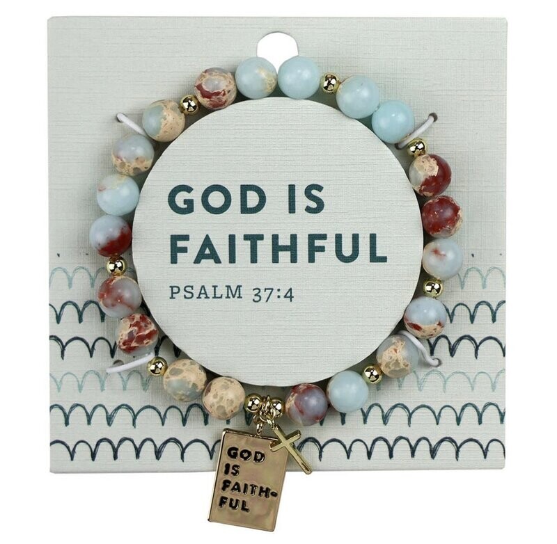 God Is Faithful Bracelet