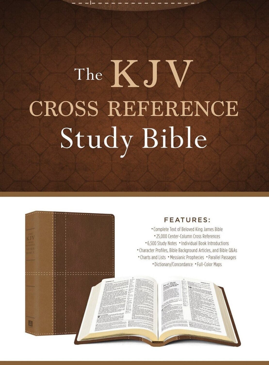 The KJV Cross Reference Study Bible - Brown