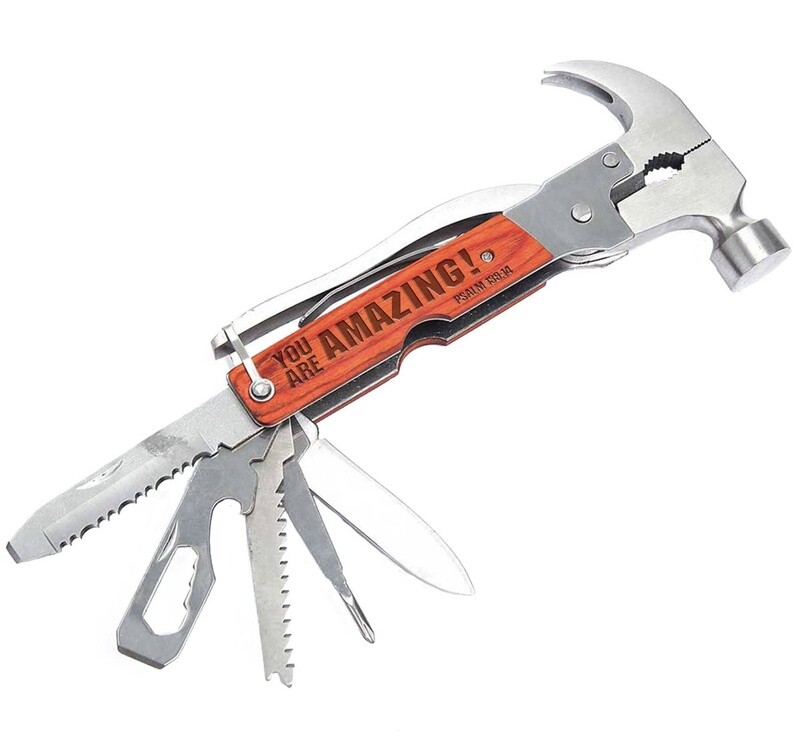Man of God: 12 in 1 Hammer Utility Tool