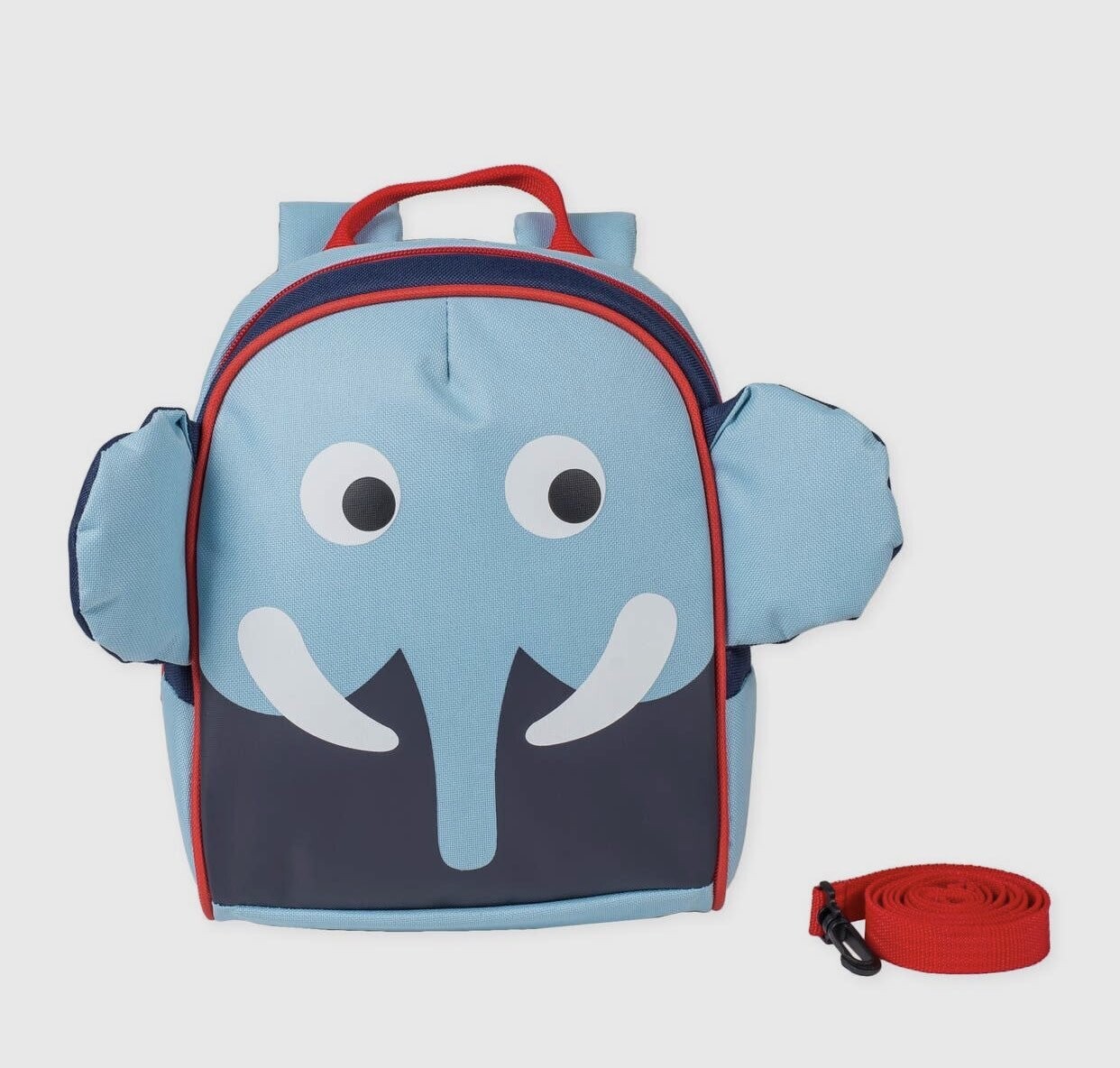 Blue Elephant Leash Backpack