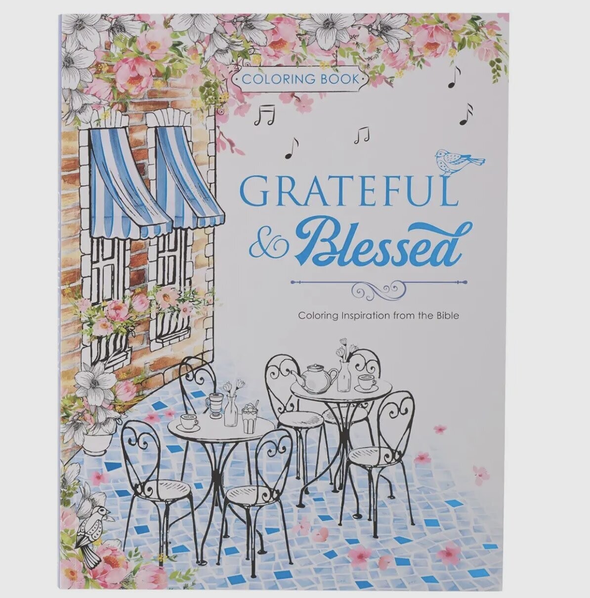 Coloring Book: Grateful &amp; Blessed