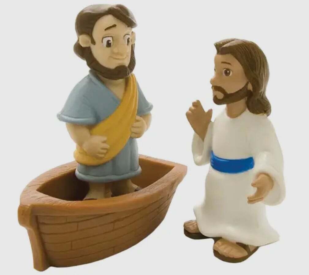 Jesus Walks on Water Bible Toys