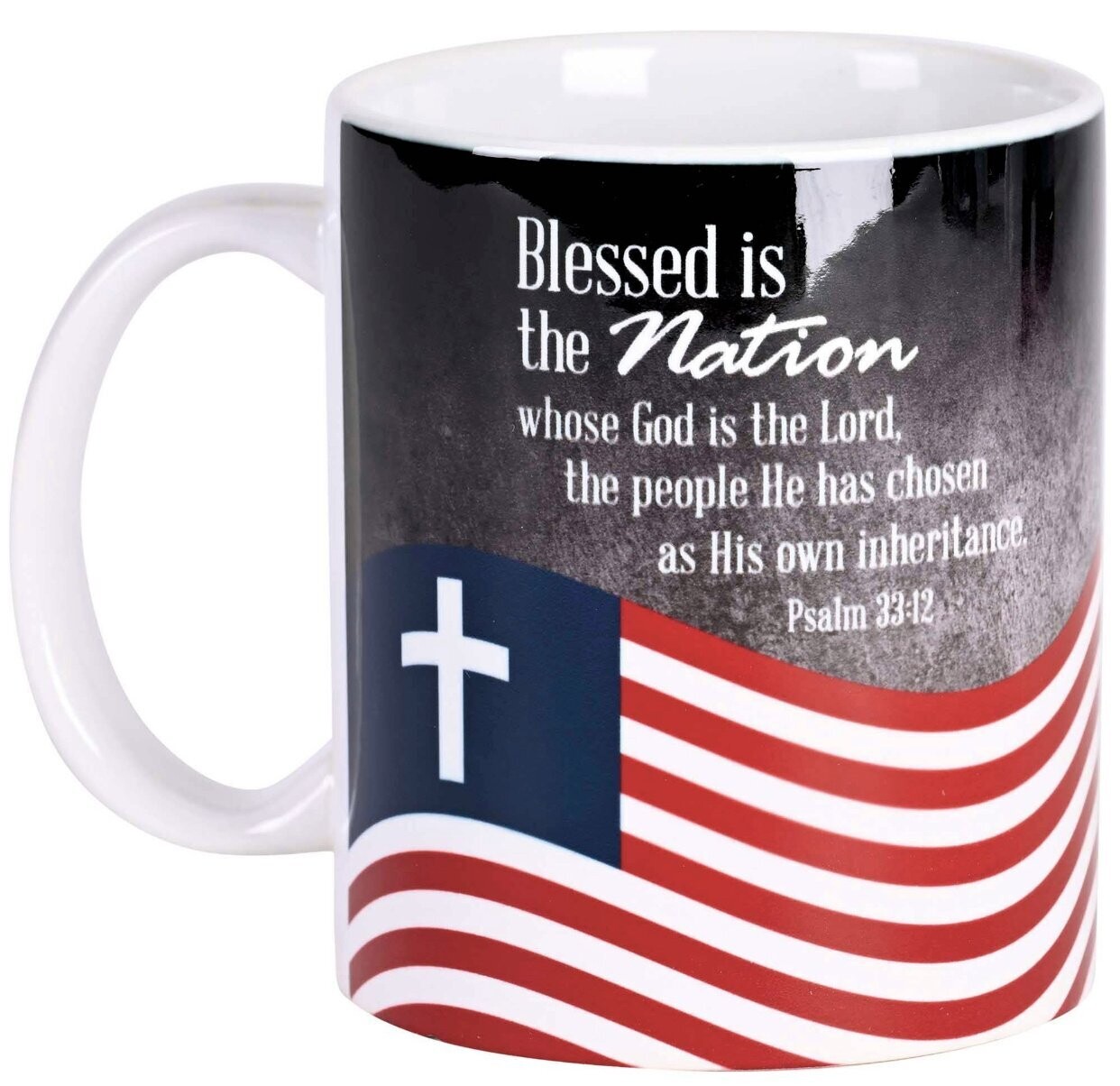 Blessed is the Nation Coffee Mug