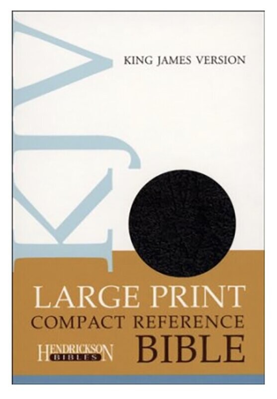 KJV Large Print Compact Reference Bible