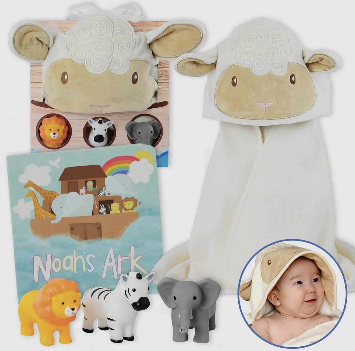My First Noah&#39;s Ark Book &amp; Bath Time Set