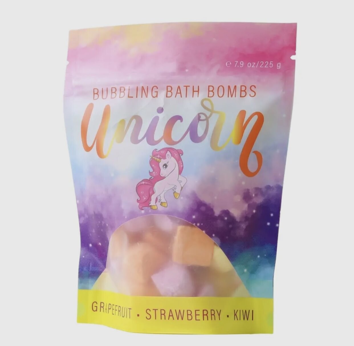 Unicorn Bubbling Bath Bombs