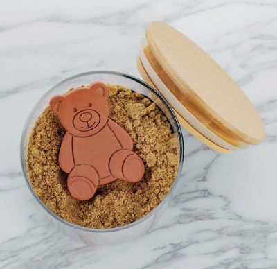 Terracotta Brown Sugar Bear Keeper &amp; Saver, 2.5&quot;
