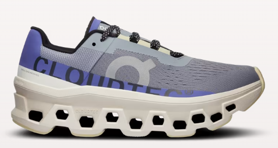 W CLOUDMONSTER, Color: MIST/BLUBERRY, Size: 6