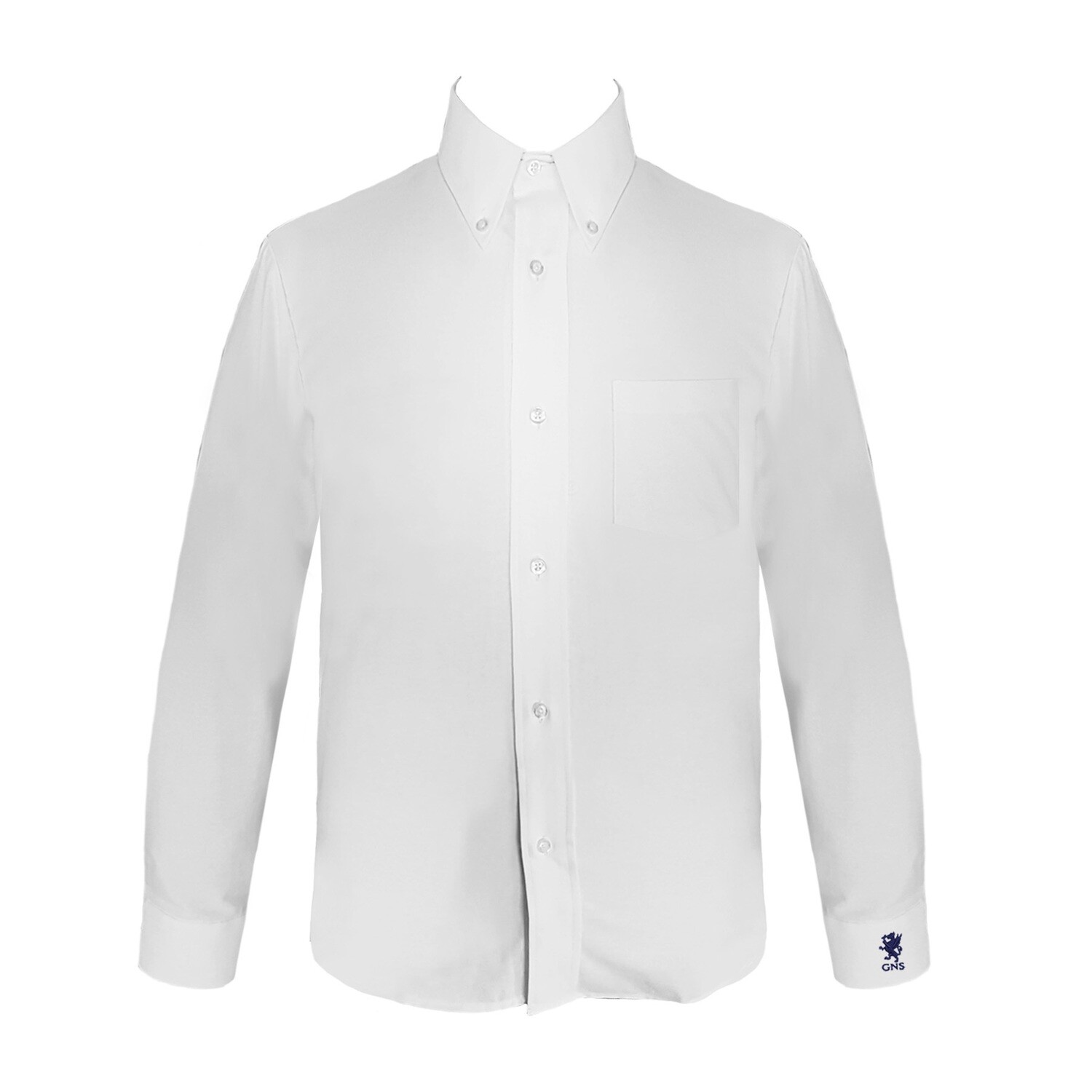Dress Shirt - Long Sleeve - Youth - White