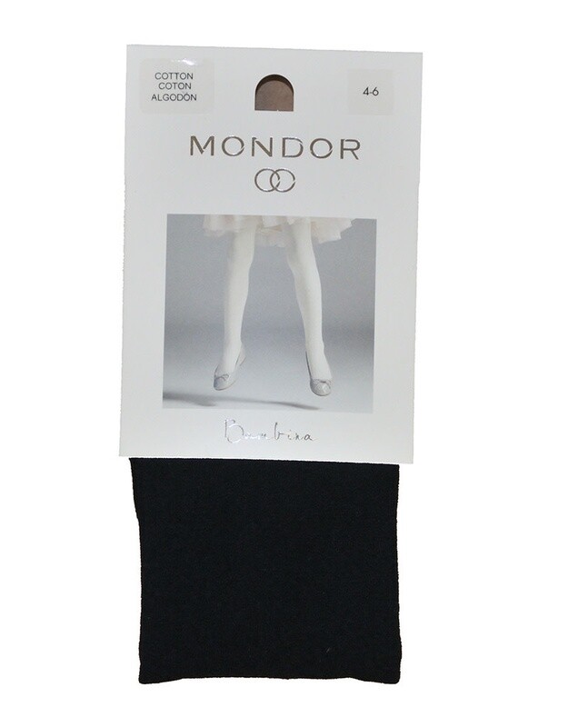 Cotton Tights - Mondor -  Navy - Youth *FINAL SALE*