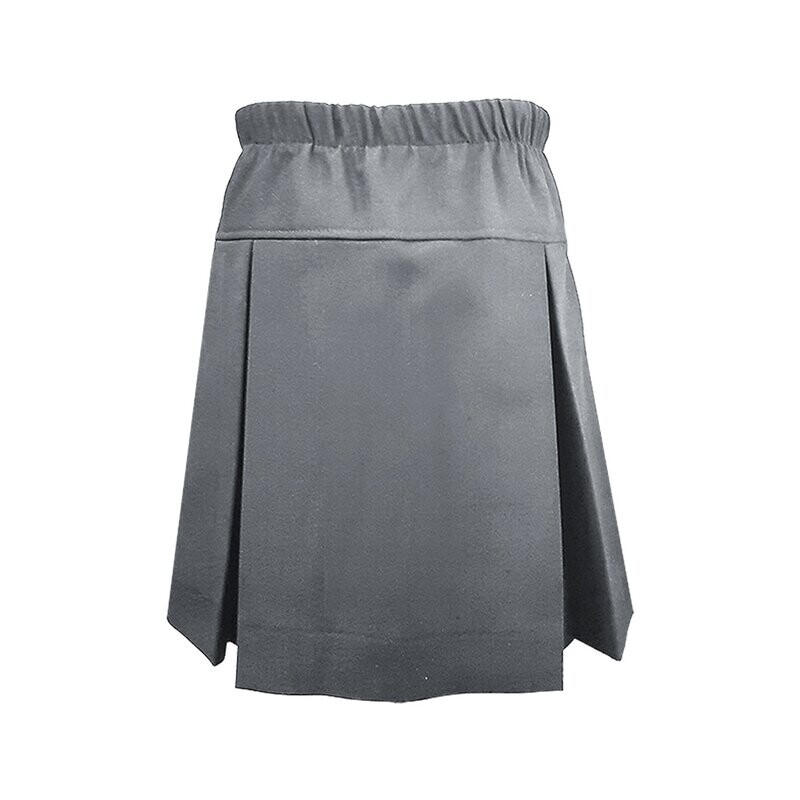Tennis Skort - Full Elastic Waist - Grey - Child