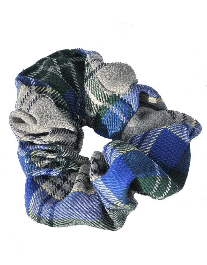 Tartan Hair Scrunchy