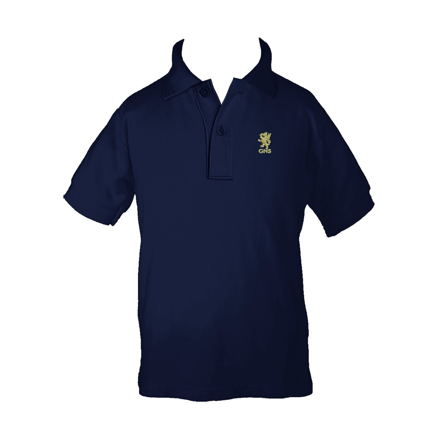 Golf Shirt, Short Sleeve - Child, Color: Navy, Size: XS