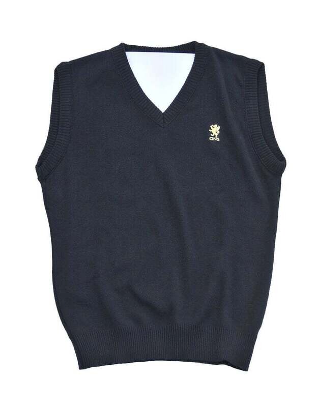 Sweater Vest - Navy - Youth, Size: S / 30