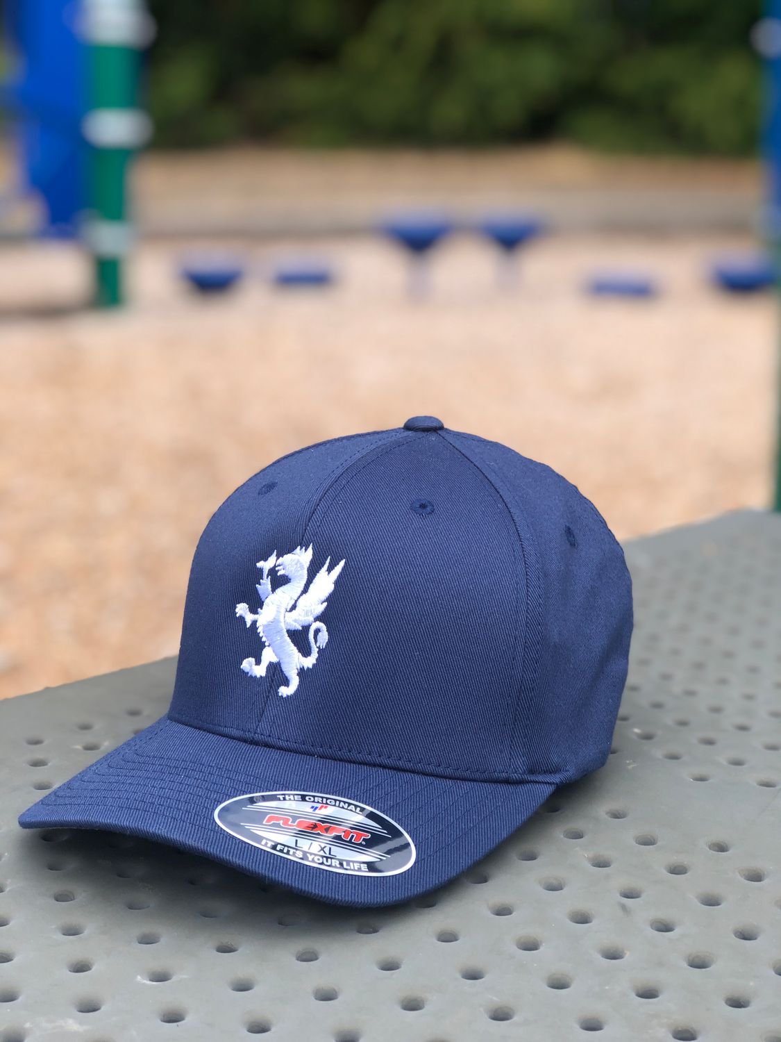Flex Fit Ball Cap - Navy, Size: L/XL