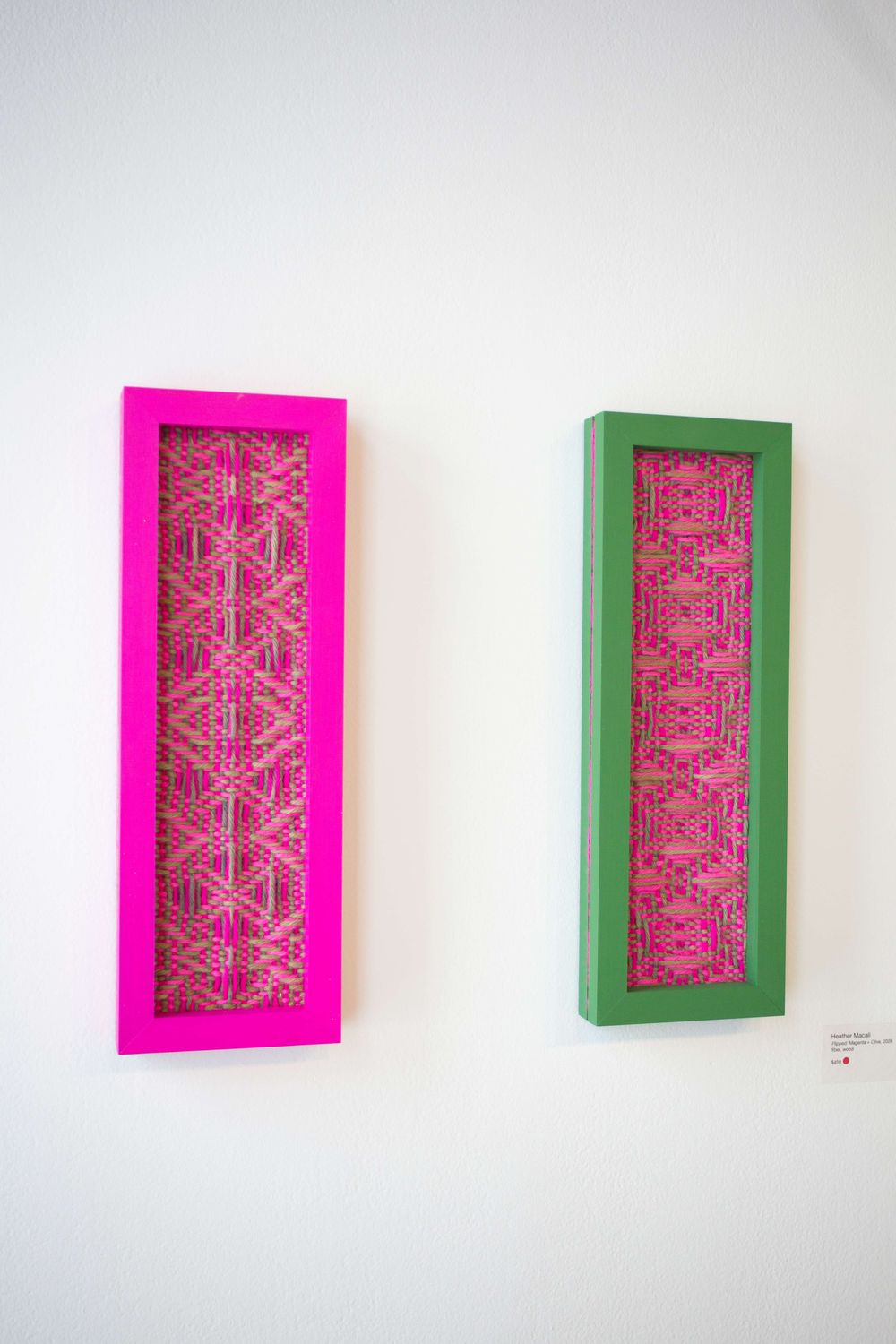 Heather Macali -  Flipped: Magneta + Olive