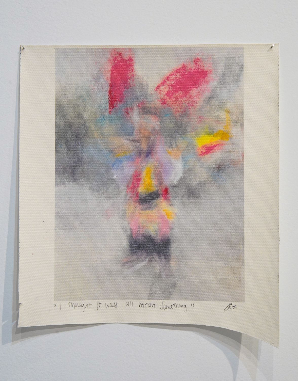 Julianna Sanromán Rojas - i thought it would all mean something