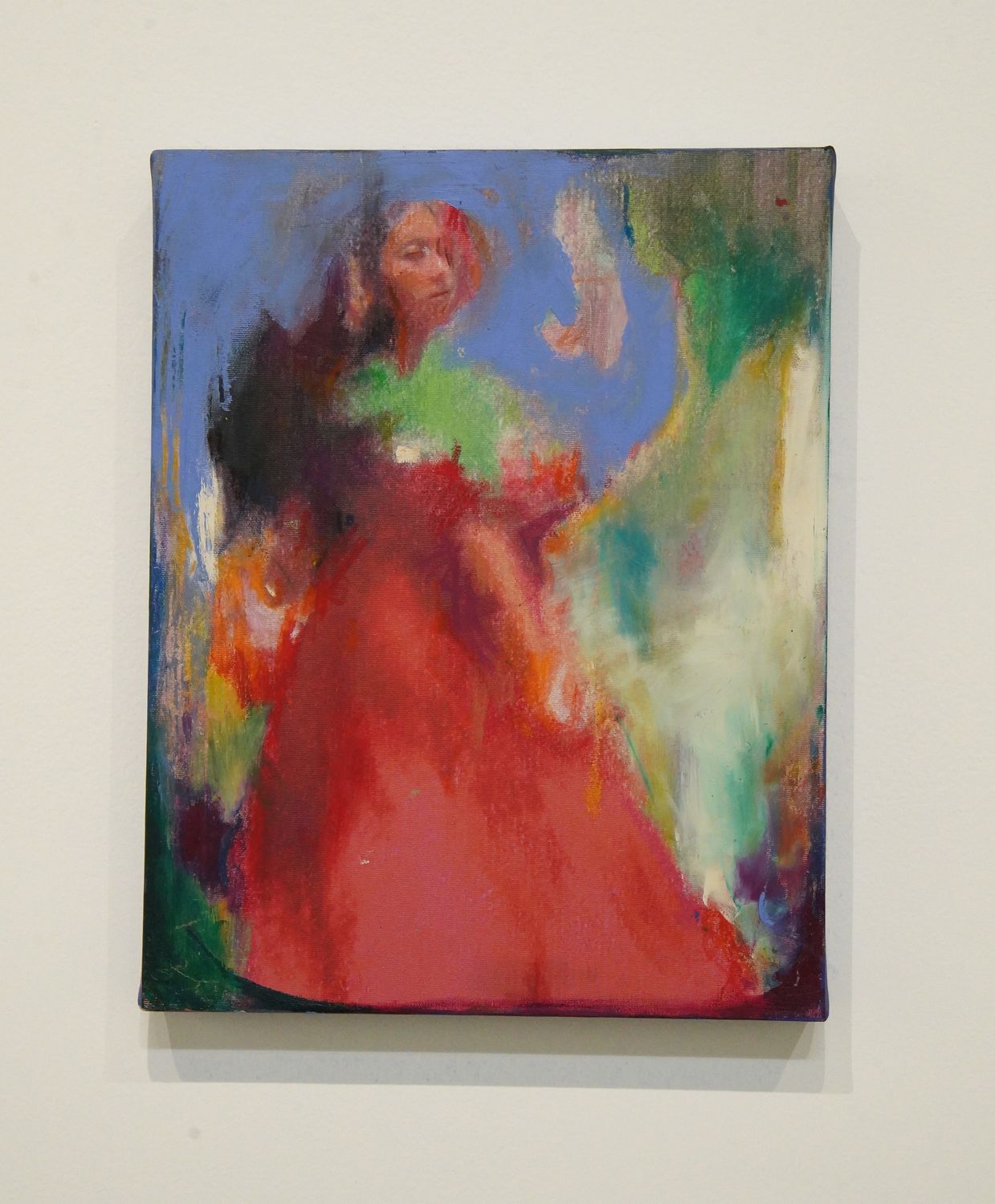 Julianna Sanromán Rojas - vestido rojo, mi casa antes era azul