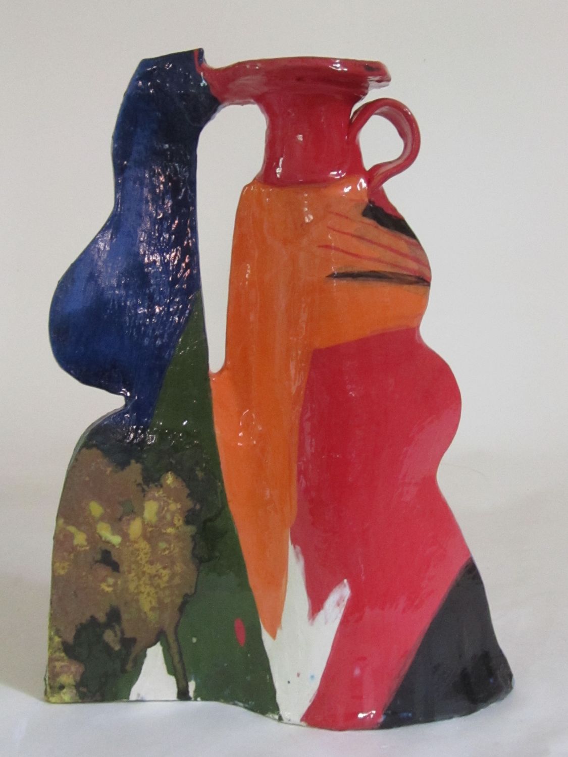 Marcia Polenberg - Winged Slab Vase