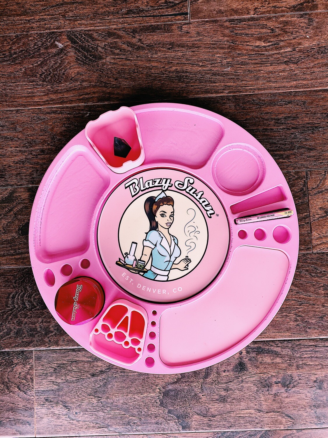 Blazy Susan Rolling Tray