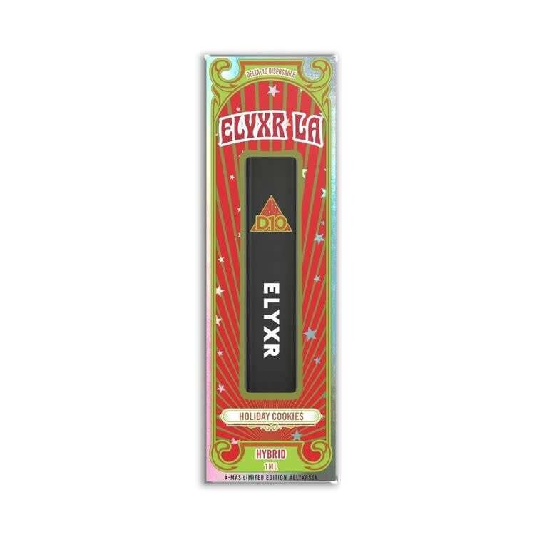 Delta 10 disposable , flavor: Holiday cookies