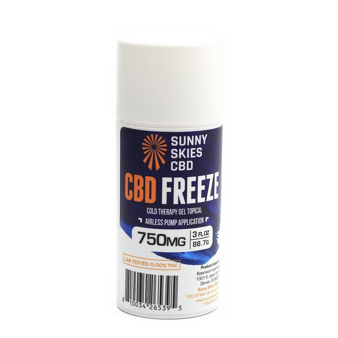 Freeze cream, Strength: 750 mg