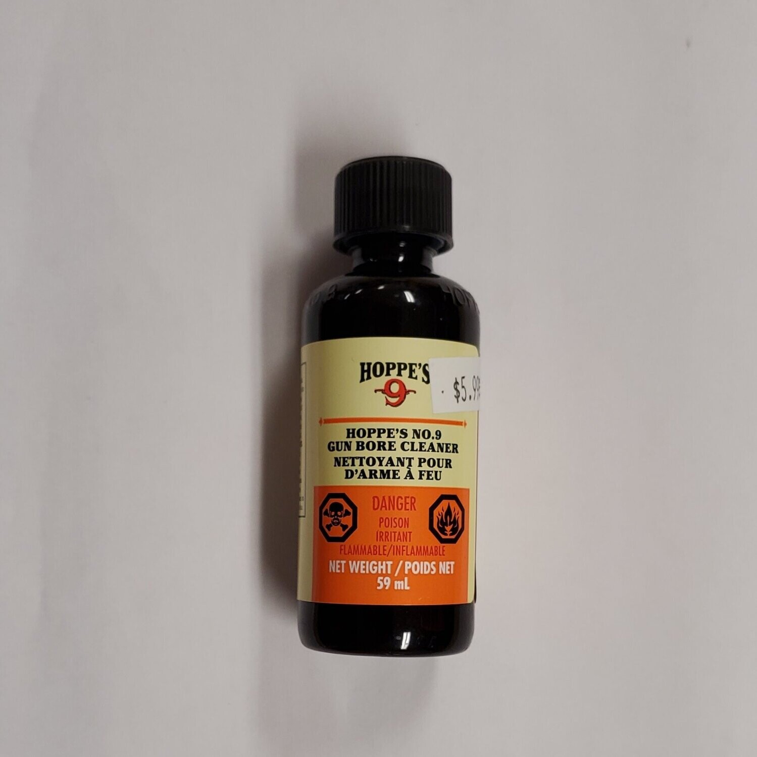 Hoppes 9 nitro pwd solvent gun bore cleaner 2oz 59ml